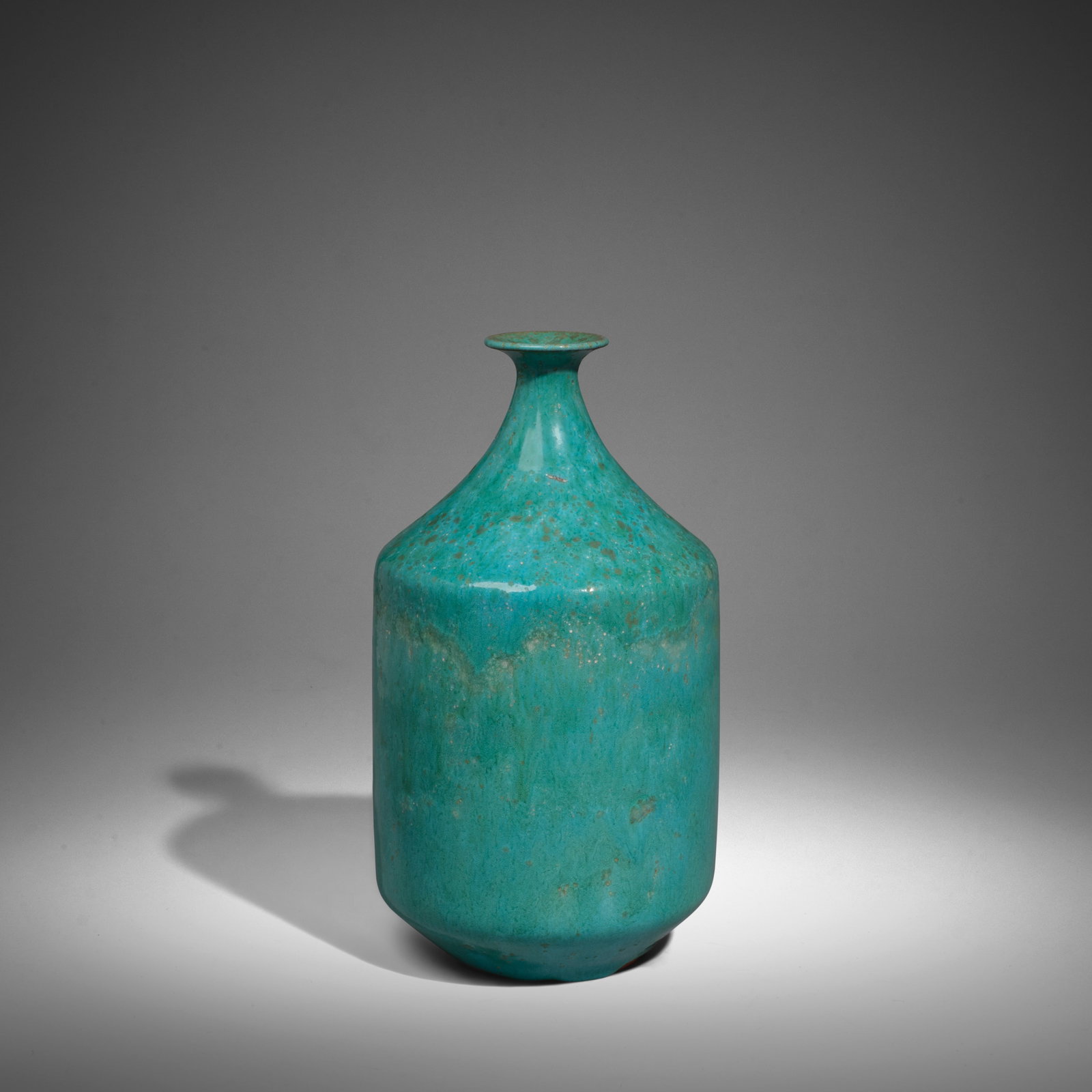 GERTRUD (1908-1971) AND OTTO NATZLER (1908-2007) Flared Lip Bottlecirca 1960glazed earthenware,... (1 of 1)