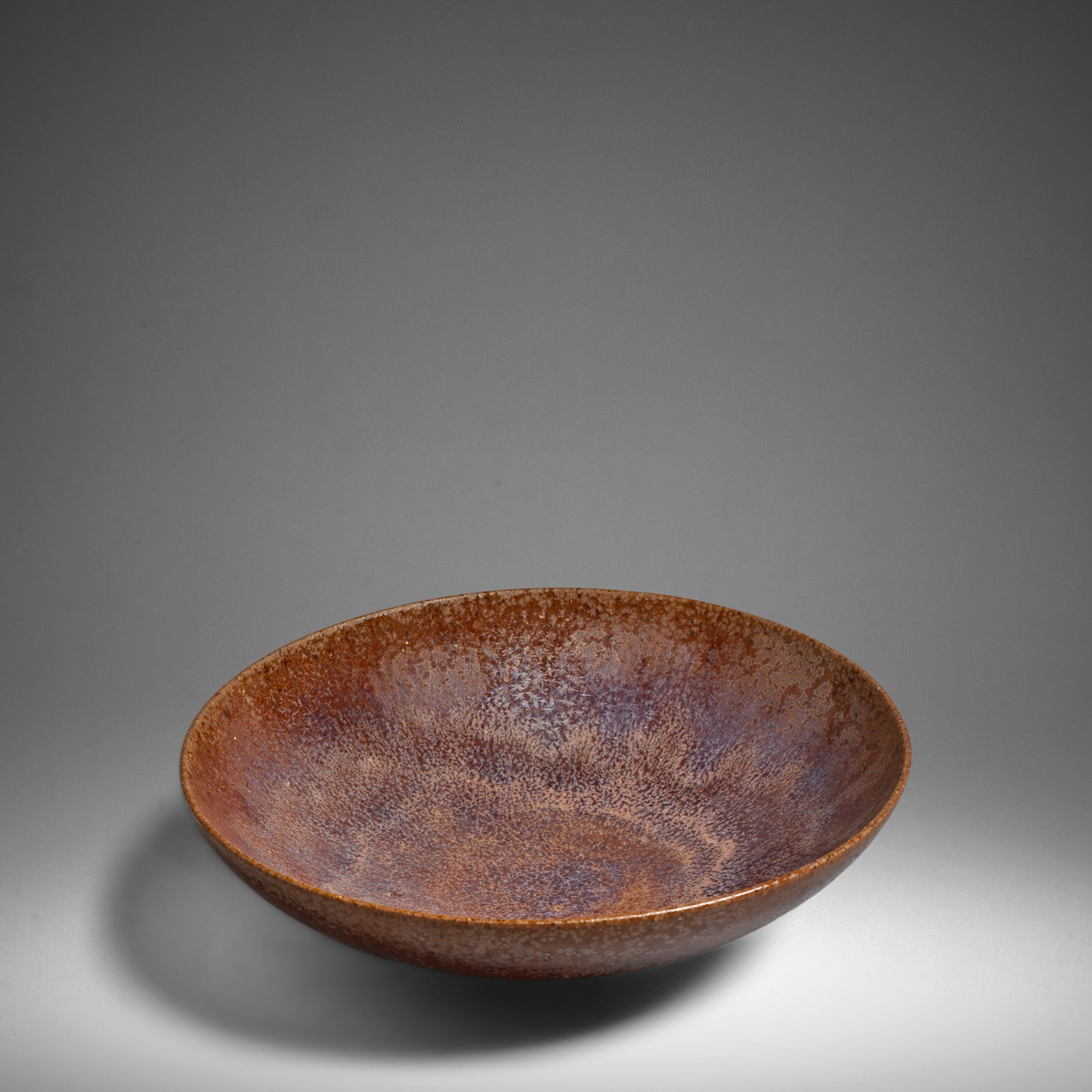 GERTRUD (1908-1971) AND OTTO NATZLER (1908-2007) Bowl1956crystalline-glazed earthenware, signed ... (1 of 1)