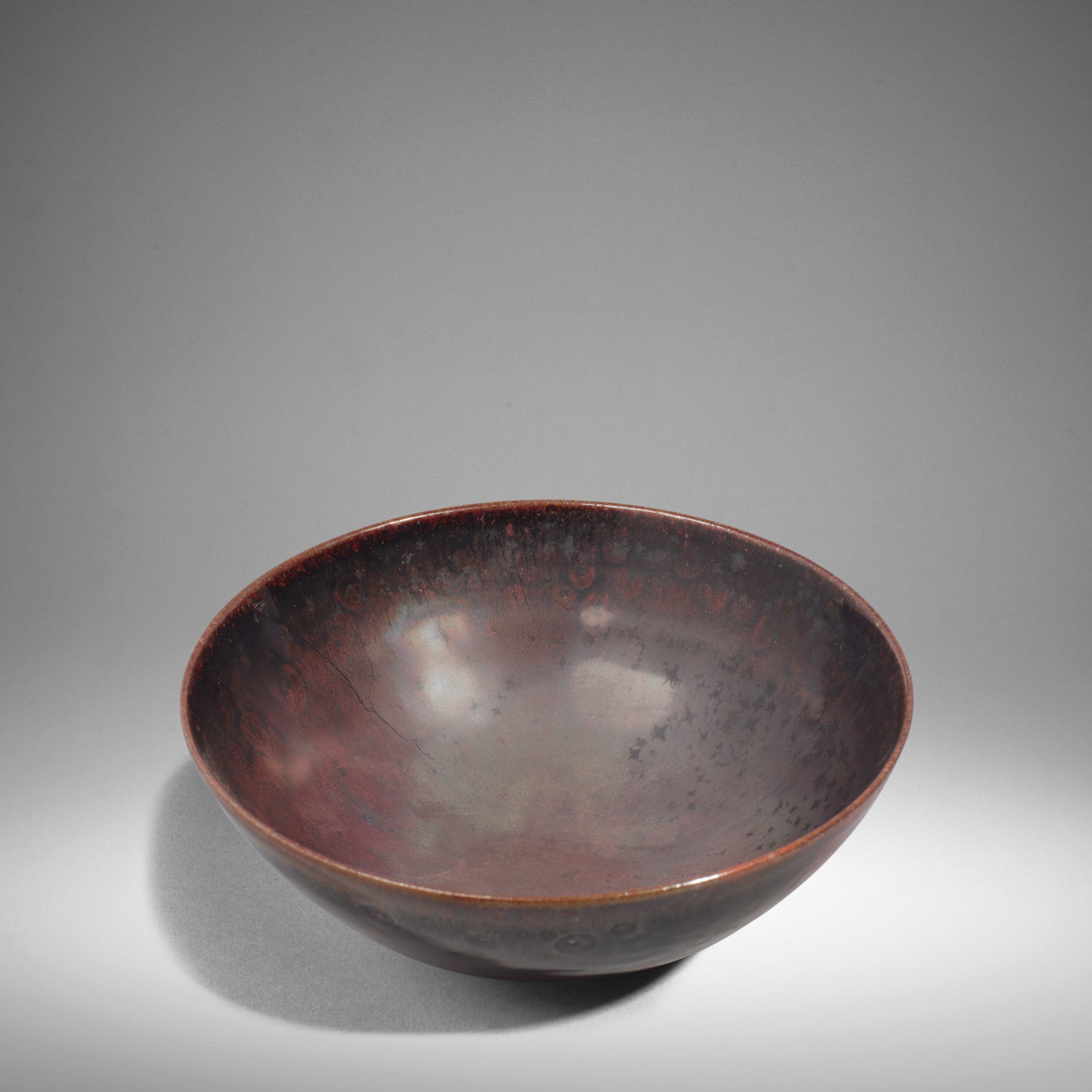 GERTRUD (1908-1971) AND OTTO NATZLER (1908-2007) Bowlcirca 1955partially iridescent and crystall... (1 of 1)