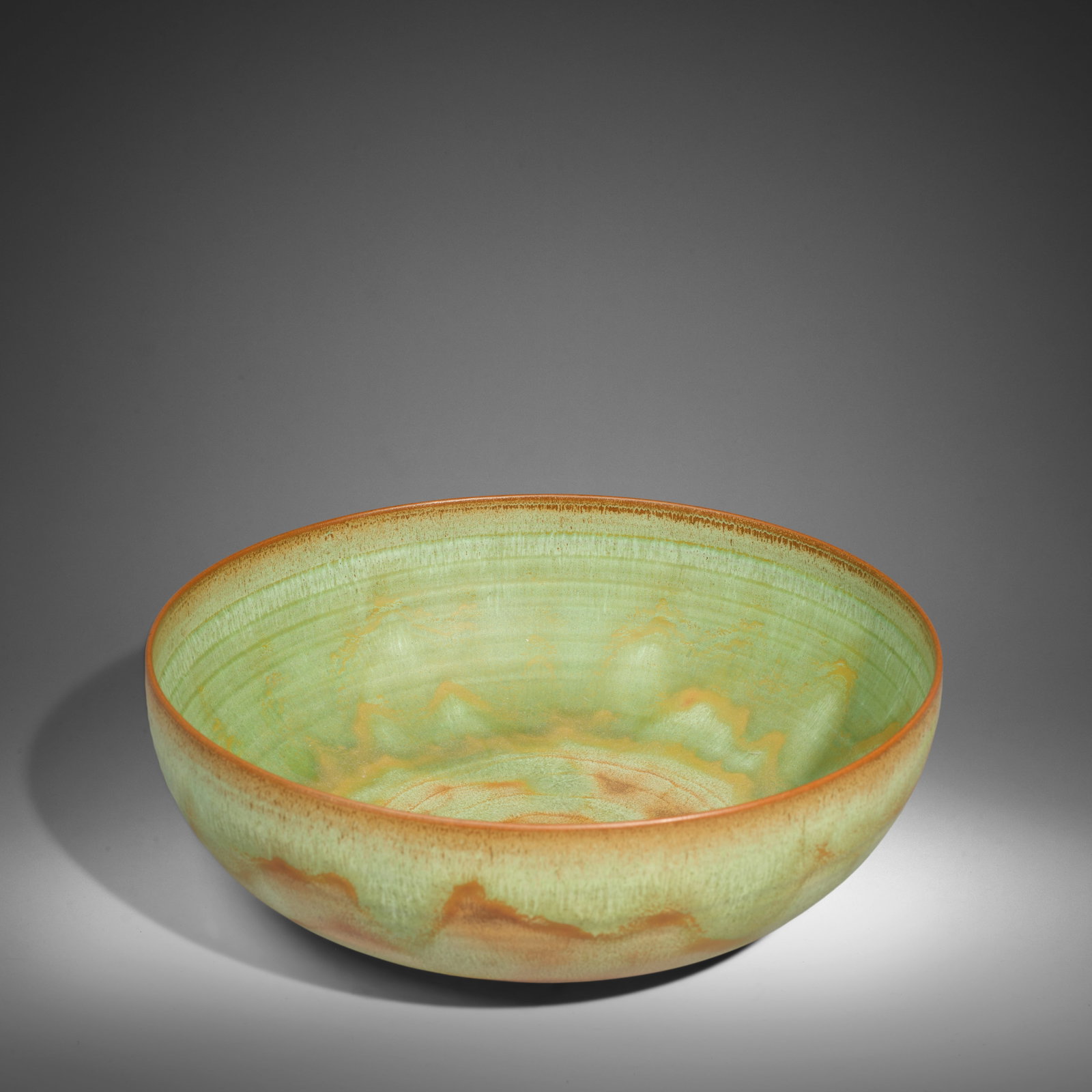 GERTRUD (1908-1971) AND OTTO NATZLER (1908-2007) Large Bowlcirca 1960glazed earthenware, signed ... (1 of 1)