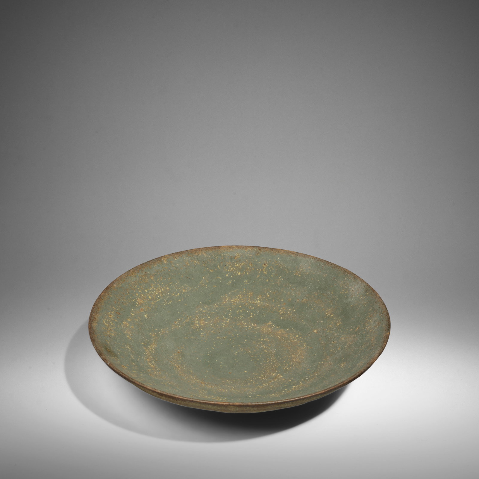 GERTRUD (1908-1971) AND OTTO NATZLER (1908-2007) Volcanic-Glazed Bowl1942volcanic-gazed earthenw... (1 of 1)