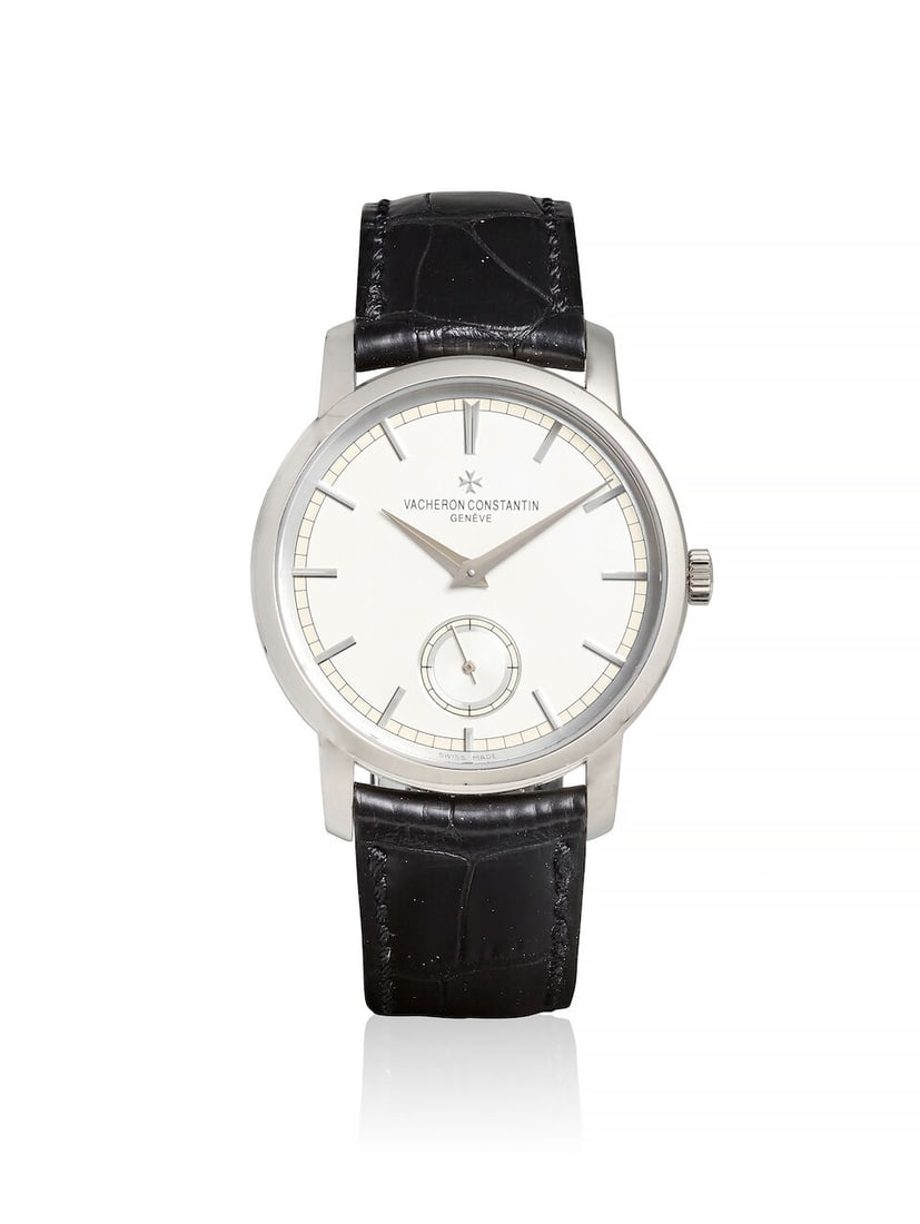 VACHERON CONSTANTIN. AN 18K WHITE GOLD MANUAL WIND WRISTWATCH Traditionelle, Ref: 82172/000G-938... - 2