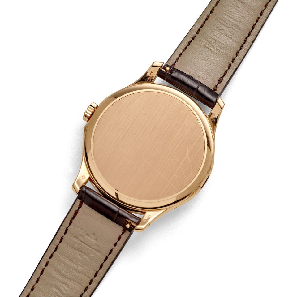 PATEK PHILIPPE. AN 18K ROSE GOLD AUTOMATIC CALENDAR WRISTWATCH Calatrava, Ref: 5227R-001, Purcha... - 4