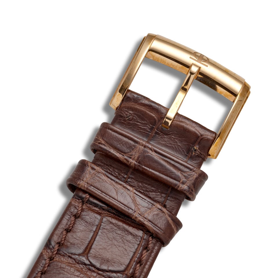 BAUME & MERCIER. AN 18K ROSE GOLD AUTOMATIC JUMP HOUR WRISTWATCH William Baume, Ref: M0A08857, c... - 3