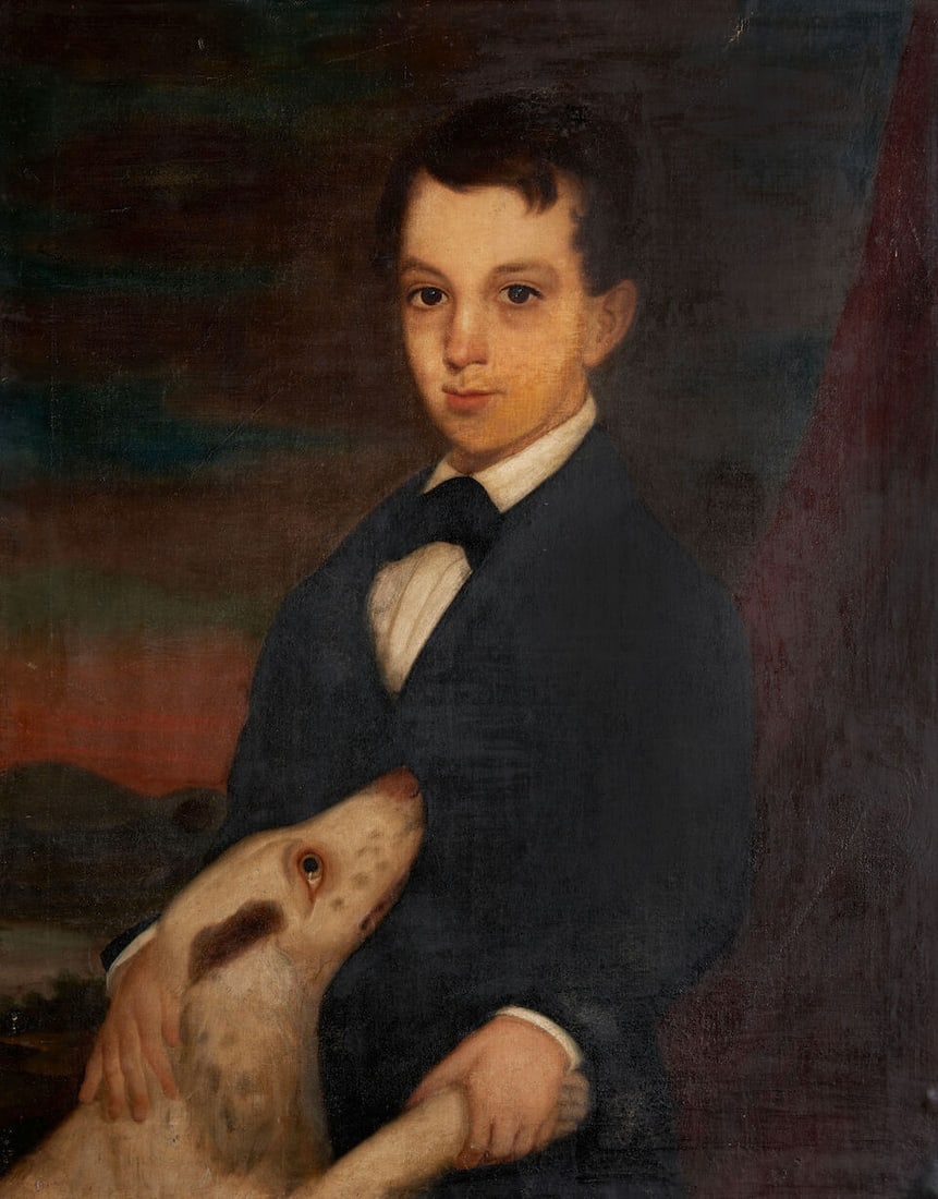John Toole (Irish-American, 1815-1860) A Pair of Sibling Portraits: Thomas and Nellie Cosby, Alb... - 2