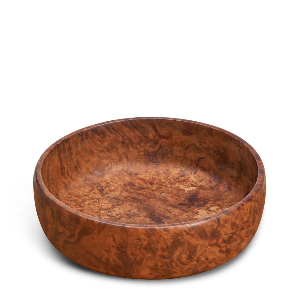 Turned Wooden Bowl - 2