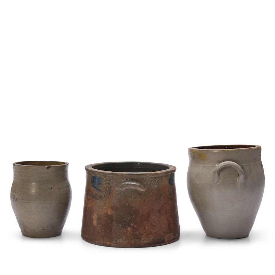 Three Stoneware Items mostly New York, late 19th century - 2