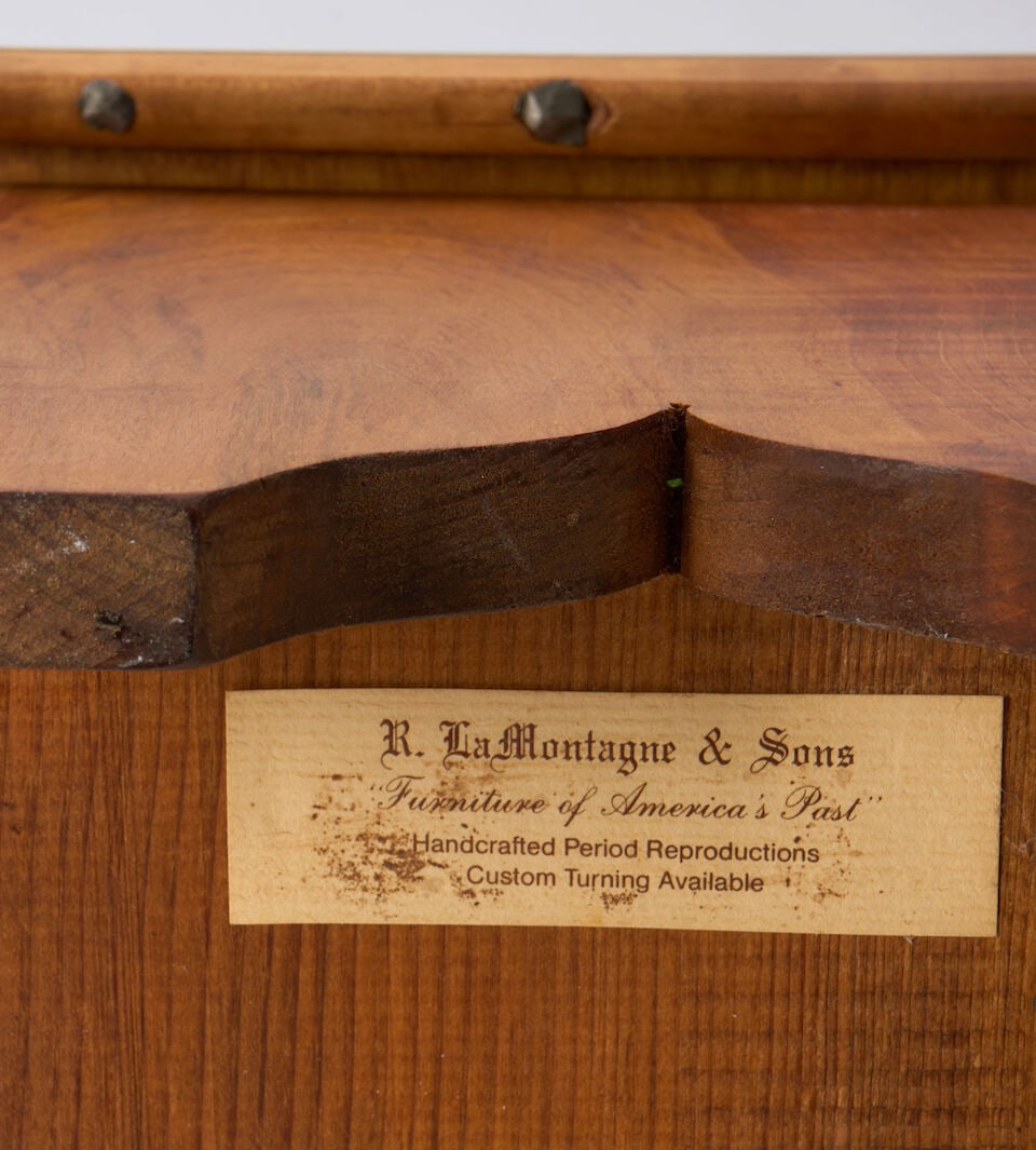 Two Small Maple Blanket Chests Raymond LaMontagne, Jr. (1939-2024), Rhode Island, c. 1990 - 2
