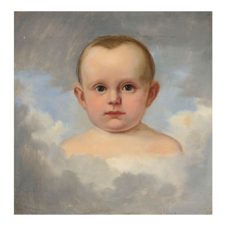 Anglo-American School Portrait of a Baby - 2