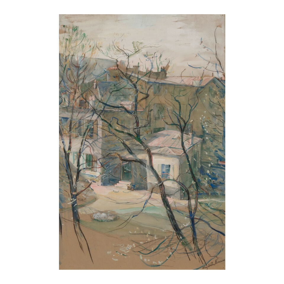ELIZABETH NOURSE (1859-1938) Jardin de Luxembourg; The Queen's House, Maison de lex Reign, Natal... - 2