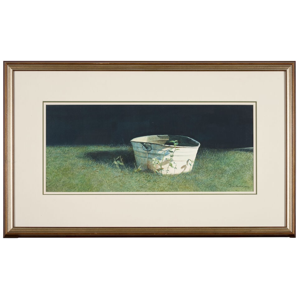 DEAN LAMONT MITCHELL (born 1957) Out of Service 10 x 24 1/2 in. (25.4 x 36.8 cm.) - 3