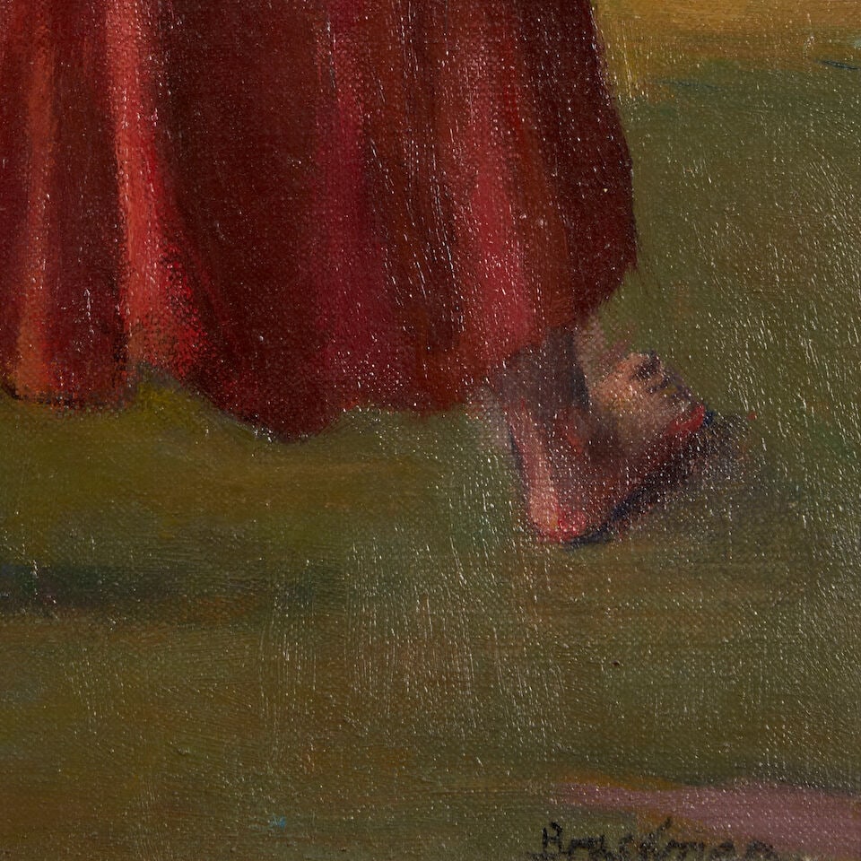 ROBERT BRACKMAN (1898-1980) Study for 'Autumn Light' 20 x 12 in. (50.8 x 30.4 cm) - 4
