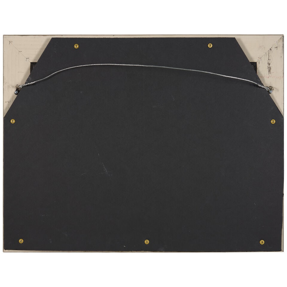 HARLAN HUBBARD (1900-1988) Martins 12 7/8 x 18 1/4 in. (32.7 x 46.4 cm.) - 2