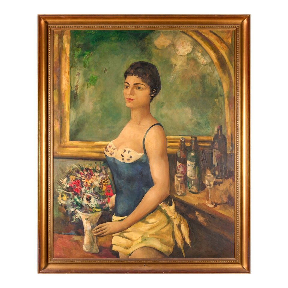 LEON KELLY (1901-1982) The Venus of Tampa 50 1/4 x 40 in. (127.6 x 101.6 cm.) (Painted in 1960.) - 4