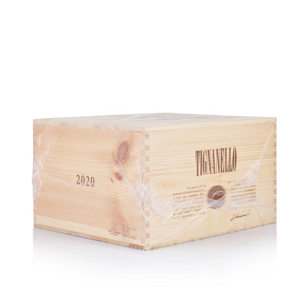 Marchesi Antinori, Toscana, Tignanello, 2020 (6 x 750ml): Marchesi Antinori, Toscana, Tignanello, 2020 (6 x 750ml) Region: Tuscany Packaging: original wooden case Miscellaneous: plastic wrapped, not open For further information on this lot please visit