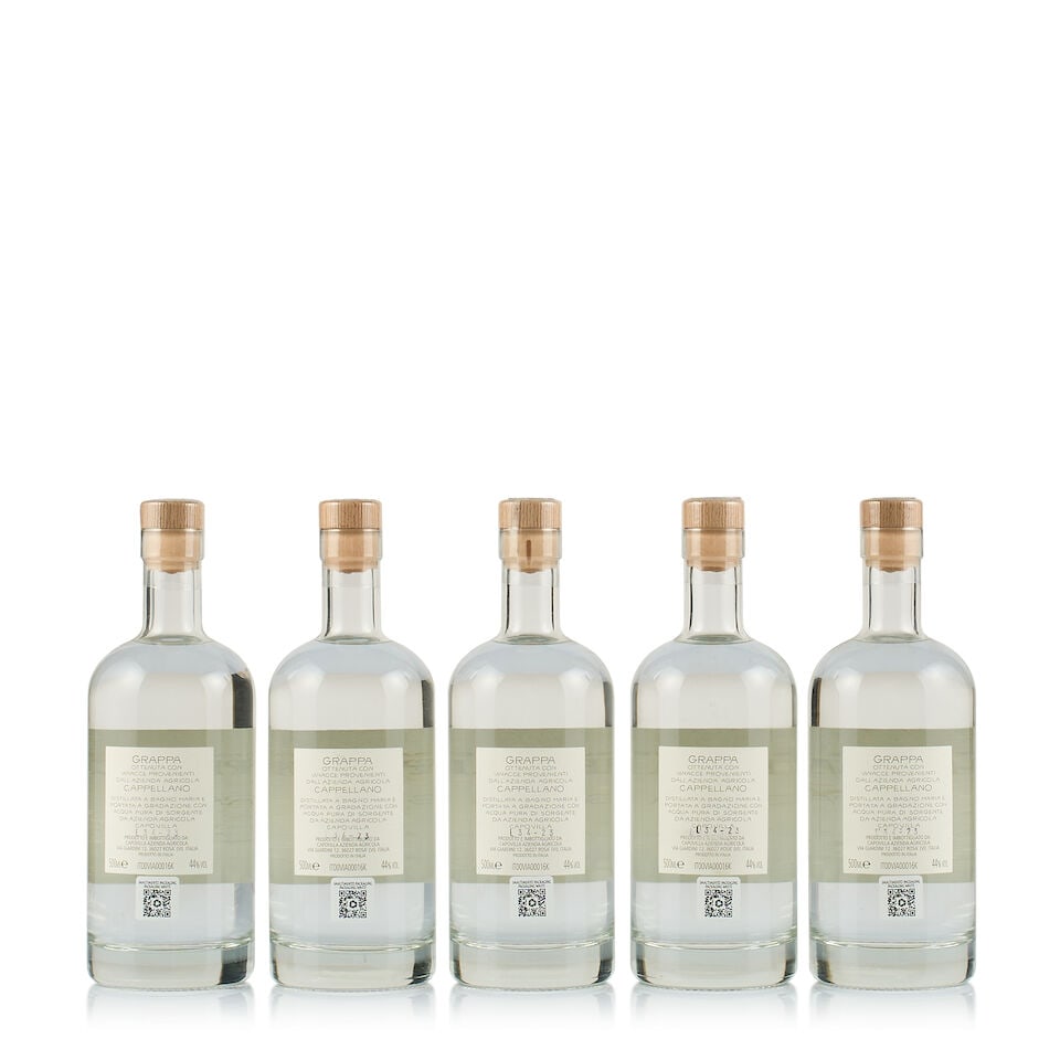 Cappellano, Grappa (10 x 500ml) - 4