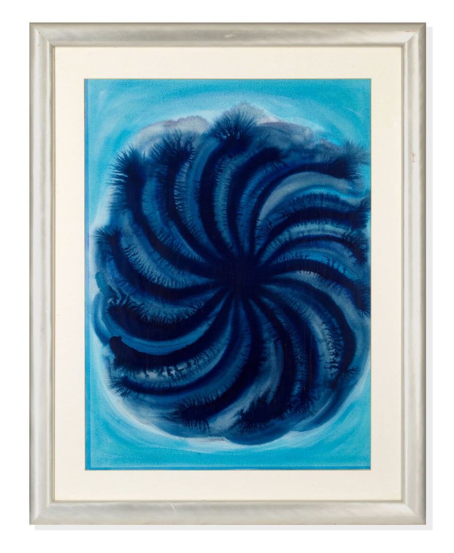 Prafulla Mohanti (B.1936) Untitled (Blue) - 2