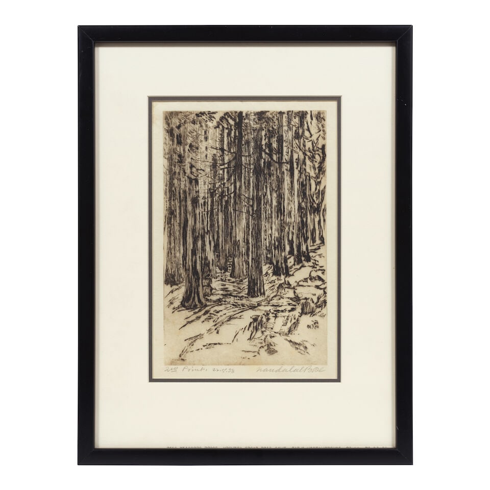 Nandalal Bose (1882-1966) Untitled (Trees) - 2