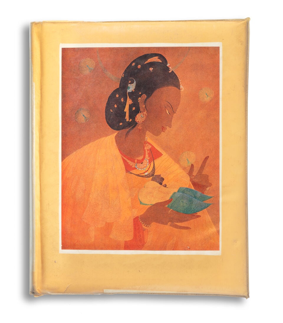 Abdur Rahman Chughtai (Pakistani, 1897-1975) Poet of the East and Chughtai (1 of 16)
