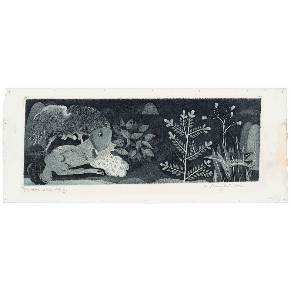 Laxma Goud (B.1940) Untitled (1 of 2)