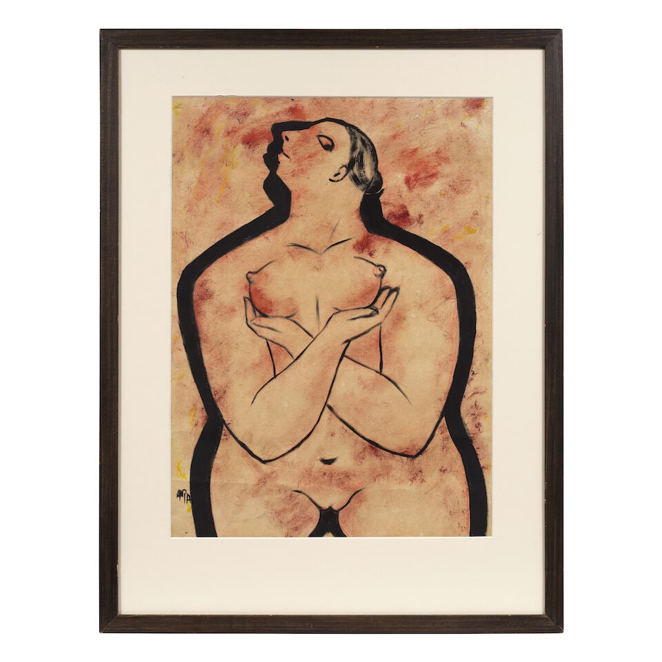Krishnaji Howlaji Ara (1914-1985) Untitled (Nude) - 2