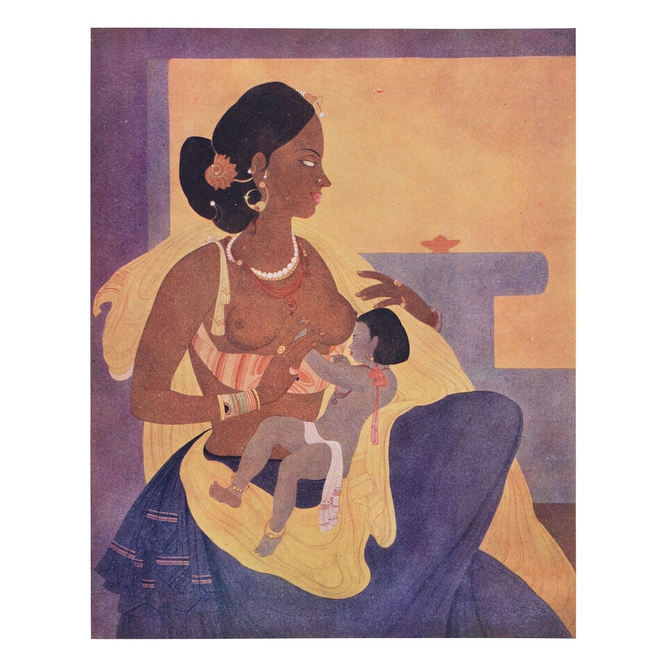 In the style of Abdur Rahman Chughtai (1897-1975) Chughtai's Indian Paintings - 5