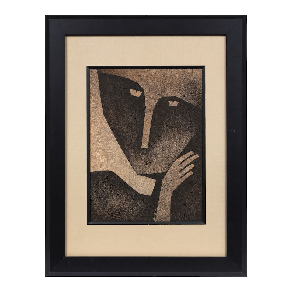Ashok Bhowmick (Indian, B. 1953) Untitled (Figure) - 2