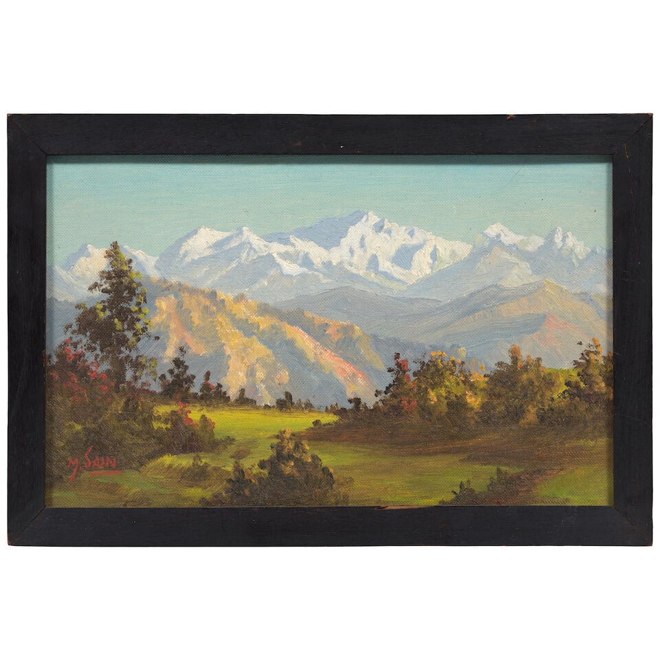 M Sain (Early 20th Century) View from Birch Hill - 2