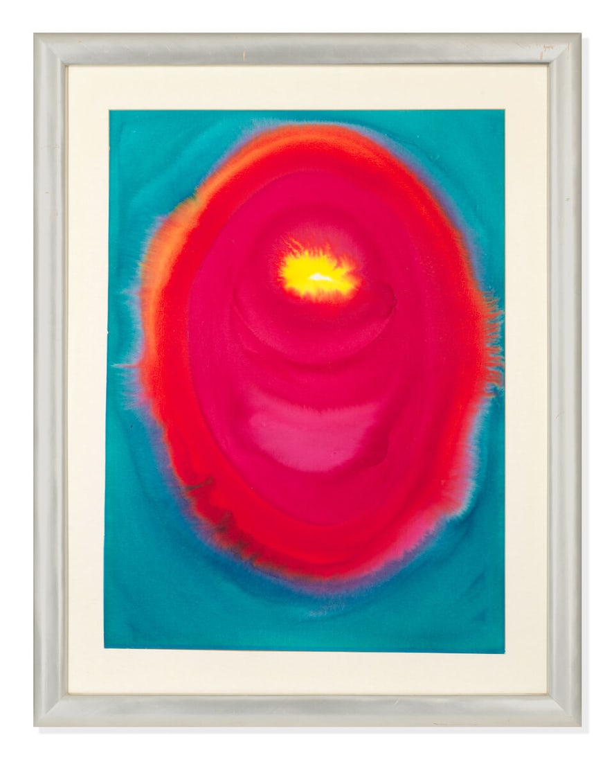 Prafulla Mohanti (B.1936) Untitled (Red) - 2