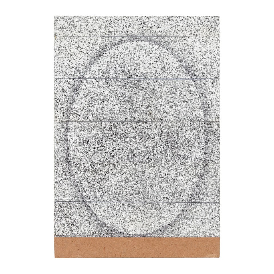 Farrukh Addnan (B.1984) Irregularities: Farrukh Addnan (B.1984) Irregularities pen and ink on paper pasted on styrofoam , framed 15 x 10cm (5 7/8 x 3 15/16in). Footnotes: Provenance Property from a private collection, UK. Note: There is