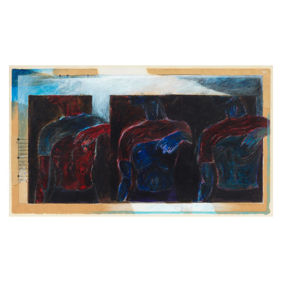 Anwar Saeed (B.1955) Untitled (1 of 3)