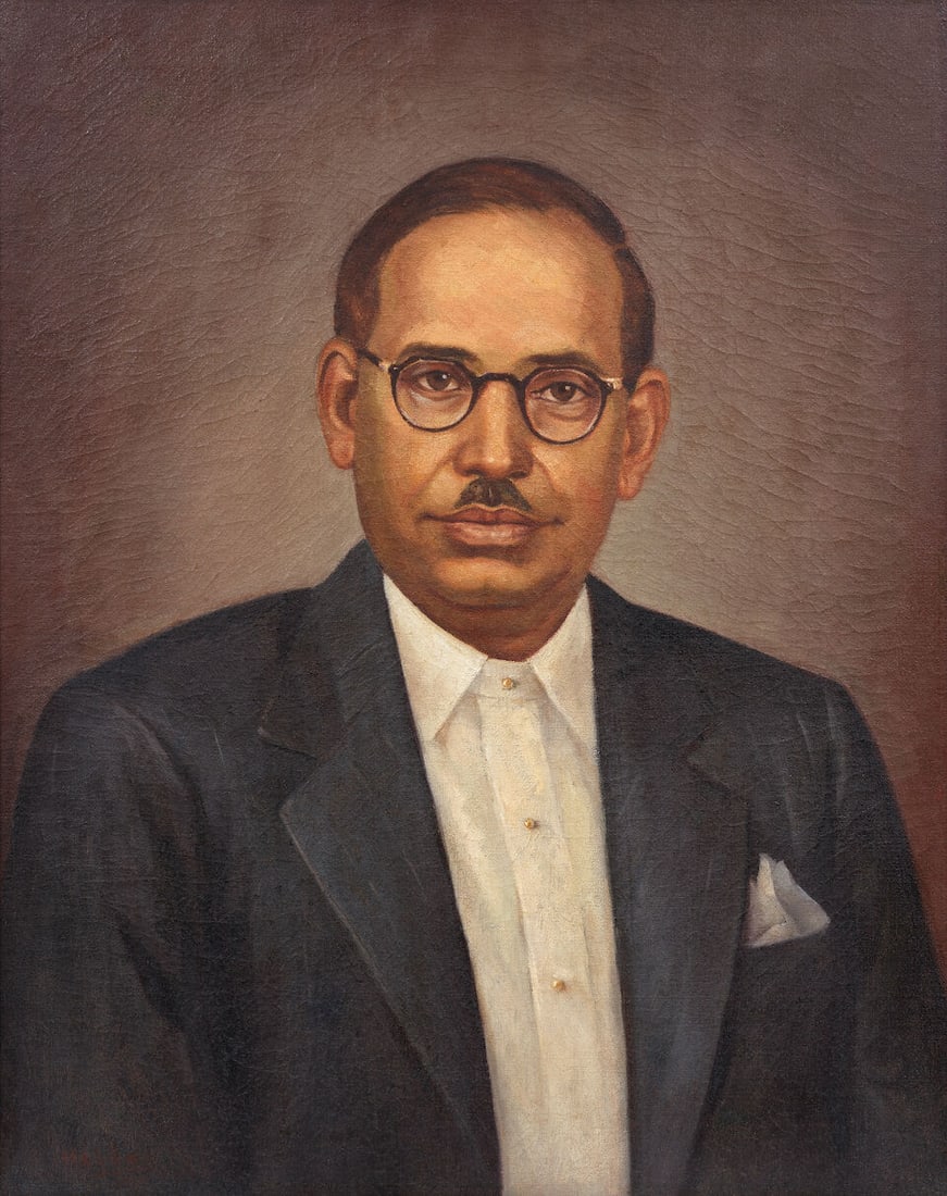 Kattingeri Krishna Hebbar (1911-1996) Untitled (Mr Manchi Srinivas Rau): Kattingeri Krishna Hebbar (1911-1996) Untitled (Mr Manchi Srinivas Rau) Signed 'Hebbar' lower left Oil on canvas, framed 70.2 x 55.5cm (27 5/8 x 21 7/8in). Footnotes: Provenance Property from a pri