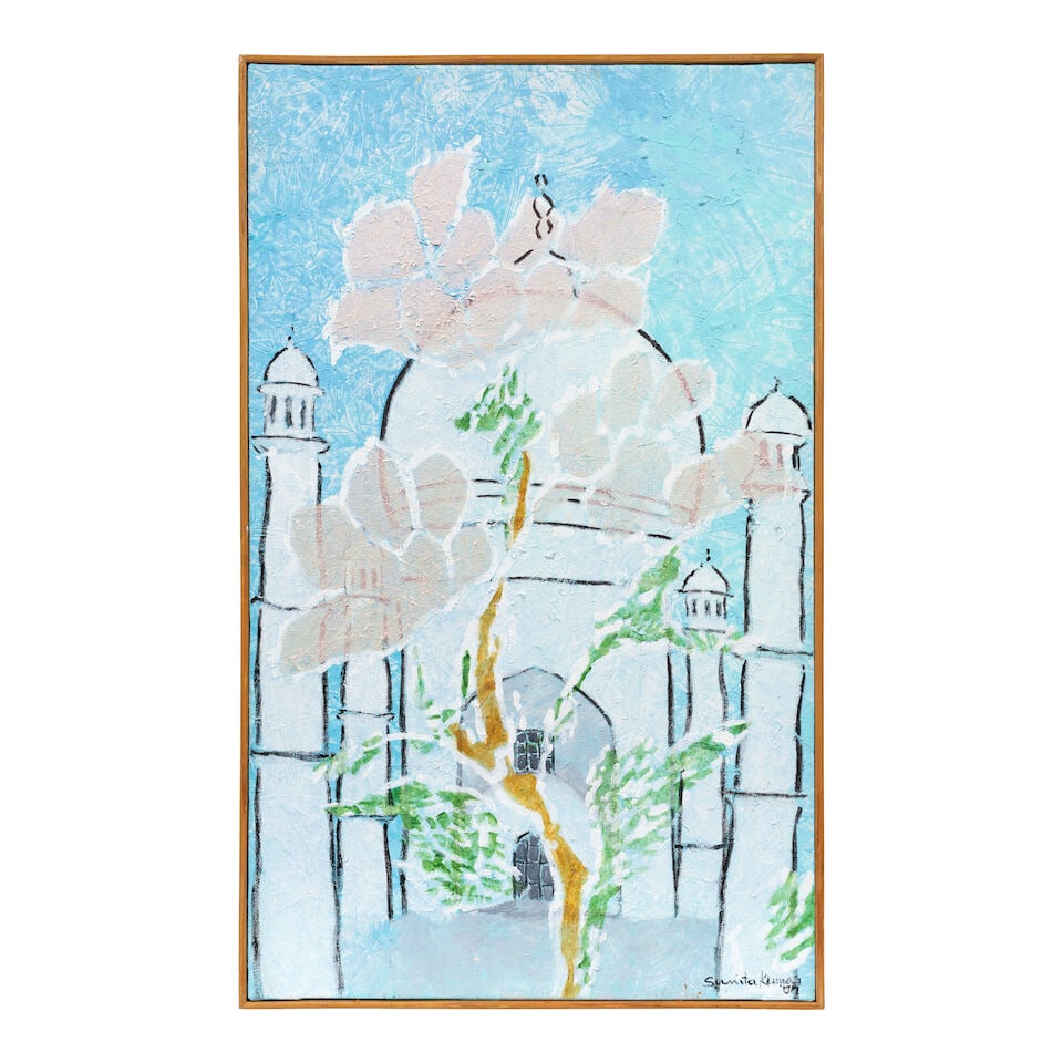 Sunita Kumar (B.1942) Untitled (Taj Mahal) - 2