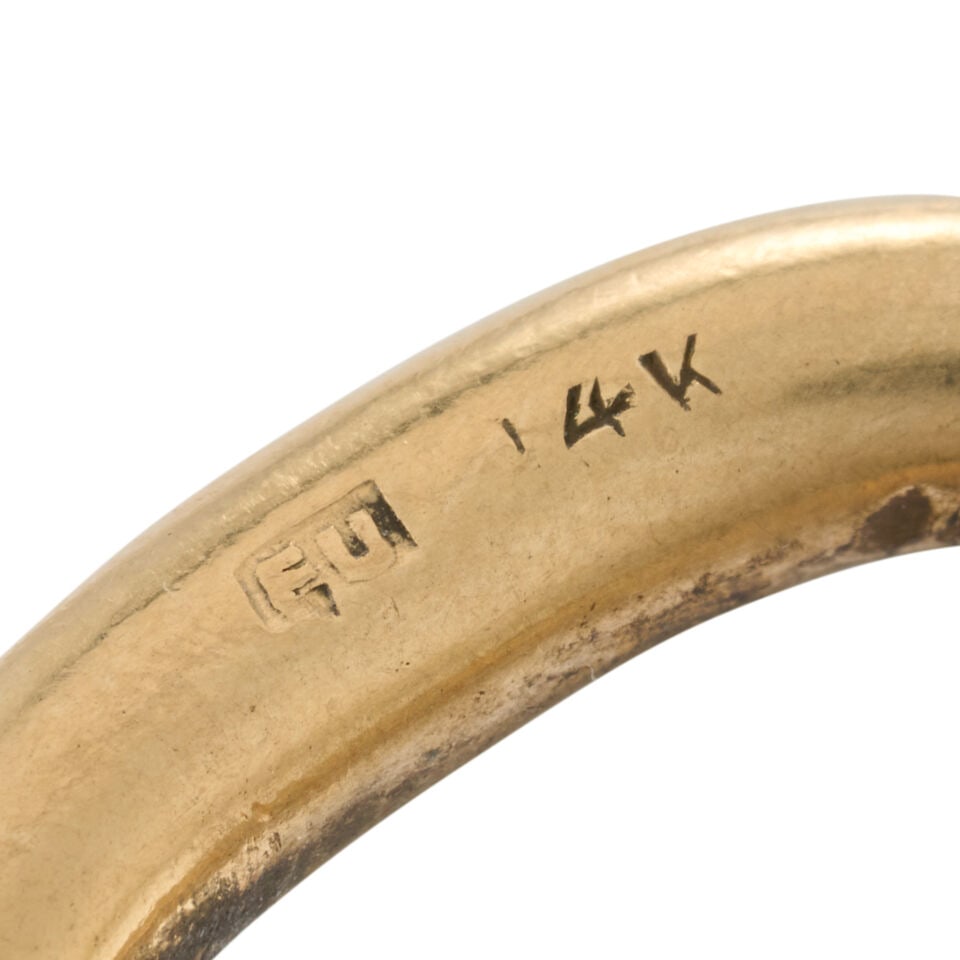 A 14K GOLD BRACELET - 2