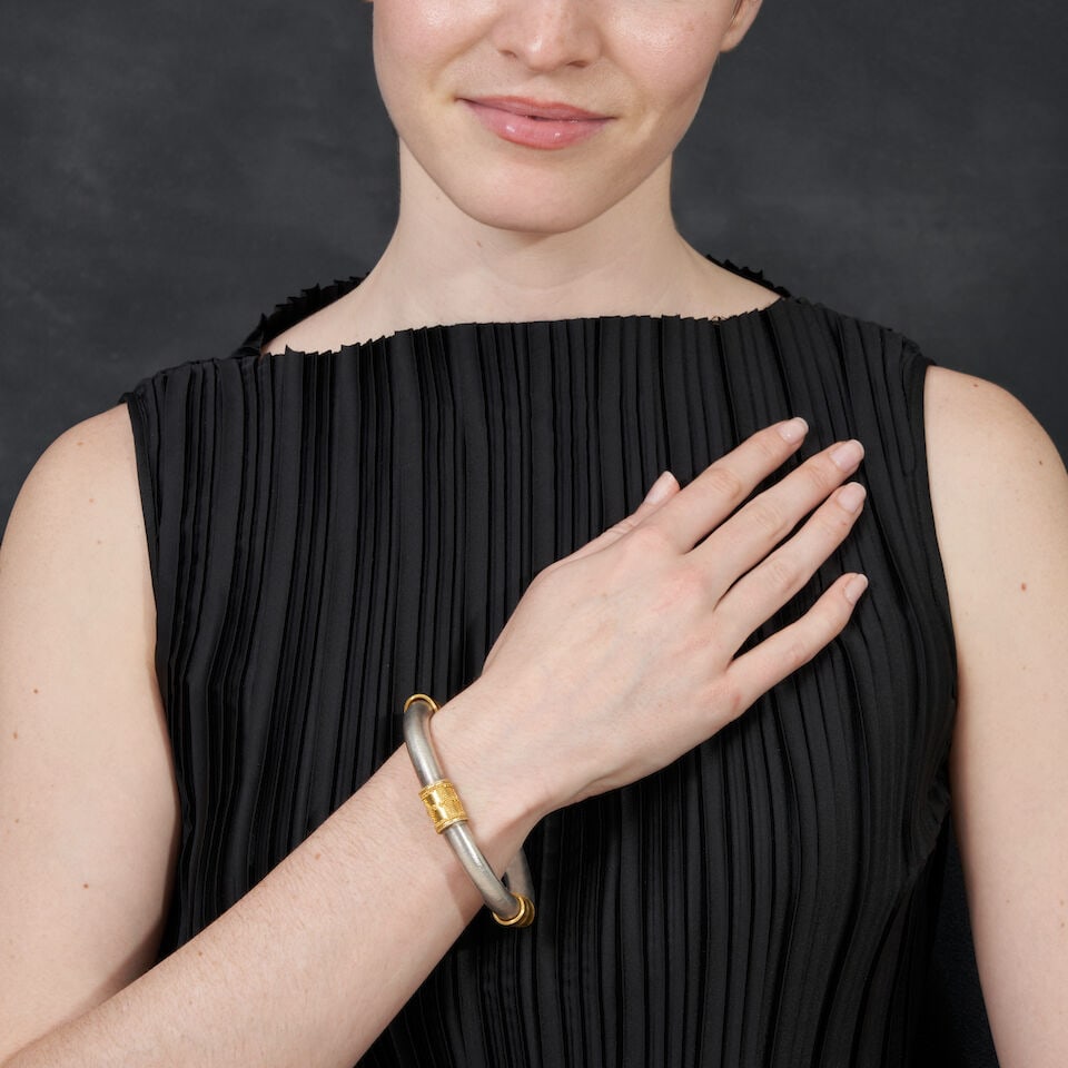 RICHARD TANG: A NECKLACE AND BRACELET - 2