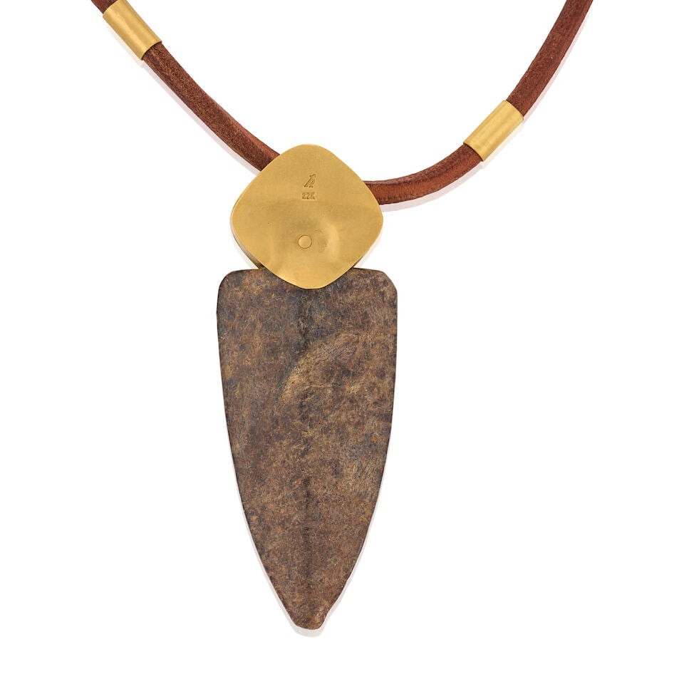 RICHARD TANG: A NECKLACE AND BRACELET - 7