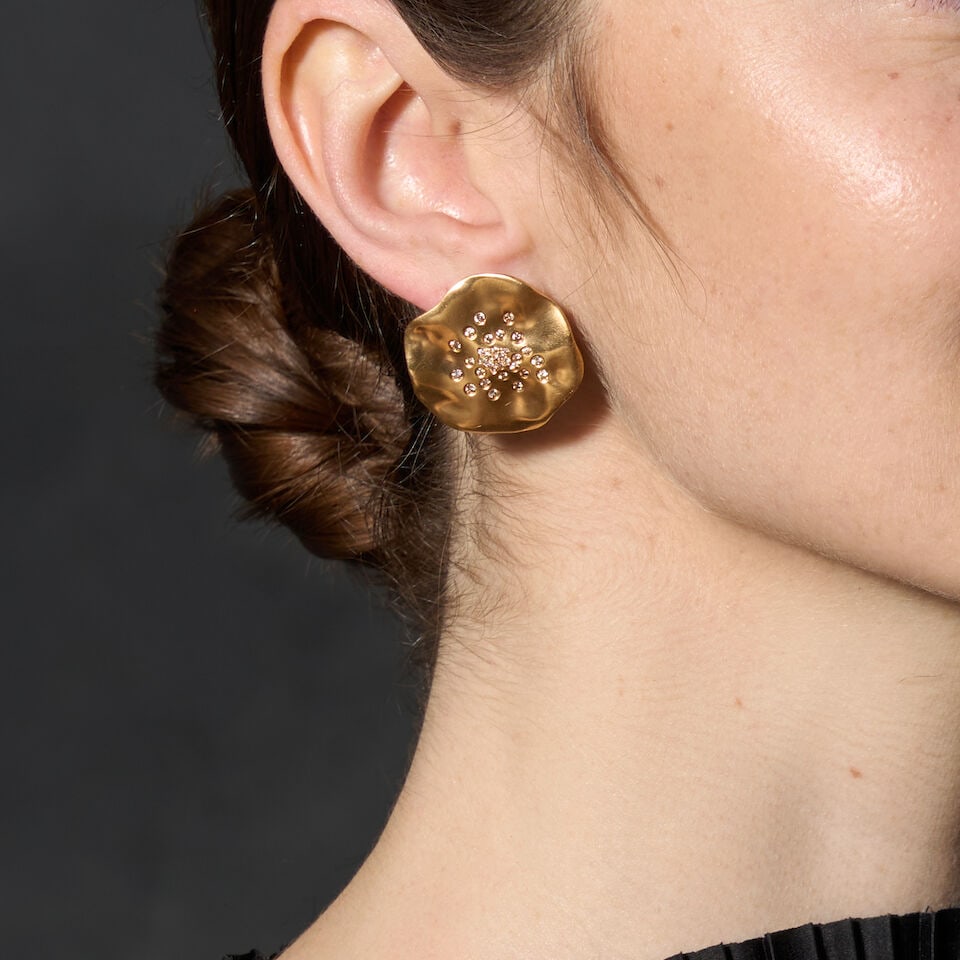 ANTONINI: A PAIR OF 18K ROSE GOLD AND DIAMOND EARRINGS, ITALY - 2