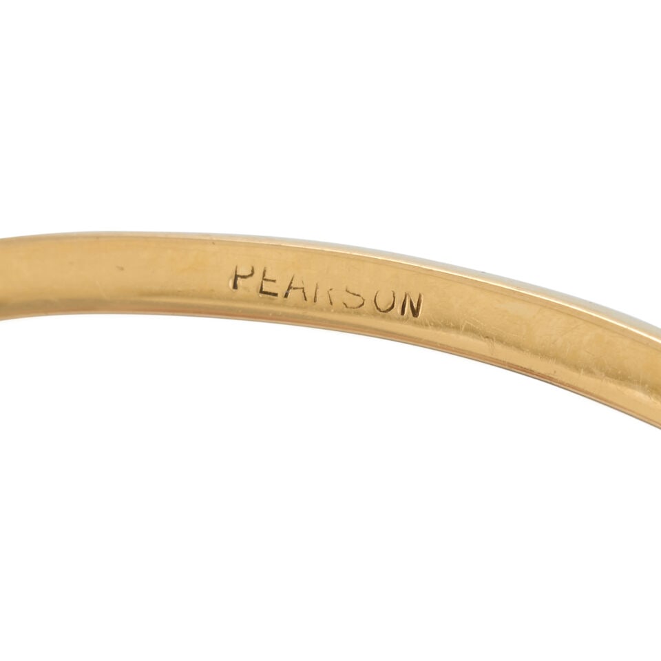 RONALD HAYES PEARSON: A 14K GOLD TORQUE NECKLACE - 3