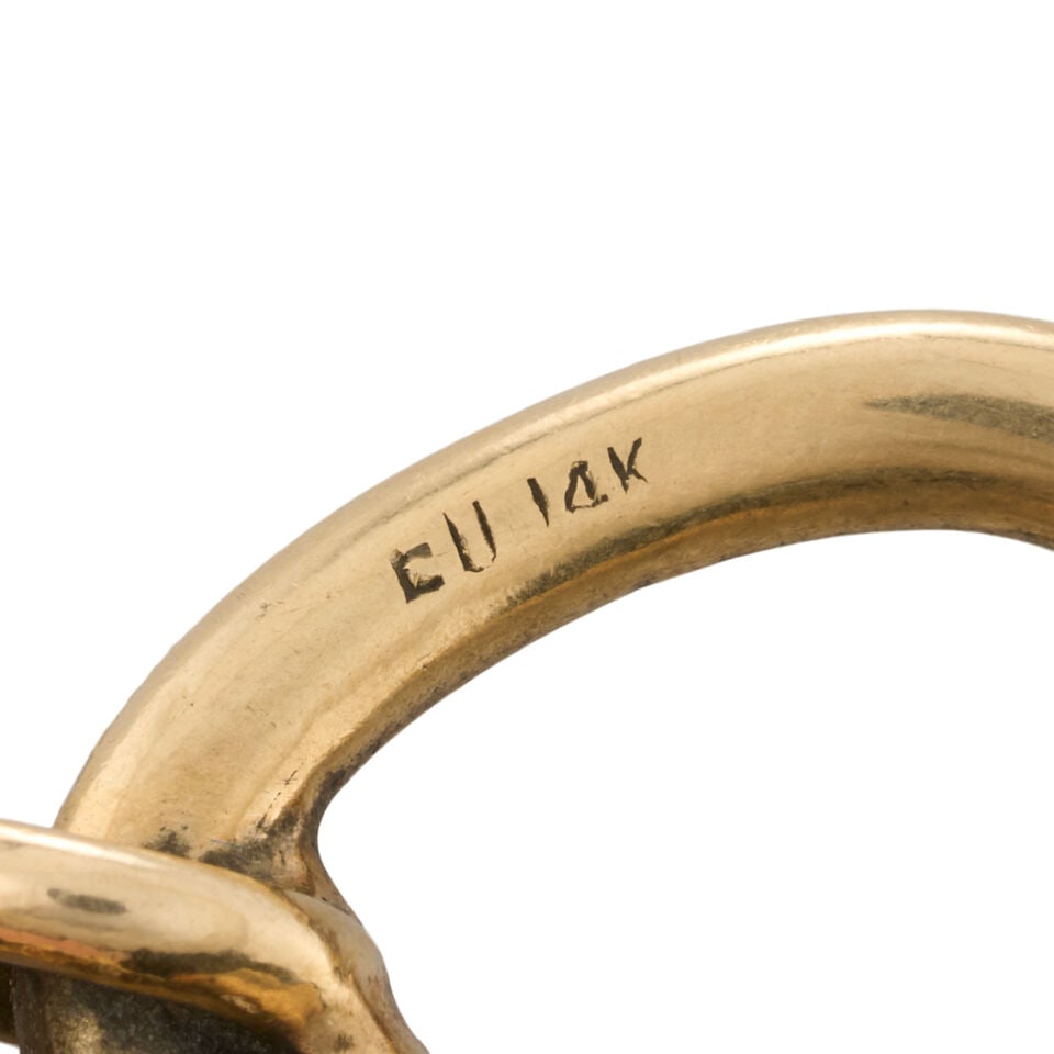A 14K GOLD BRACELET - 2