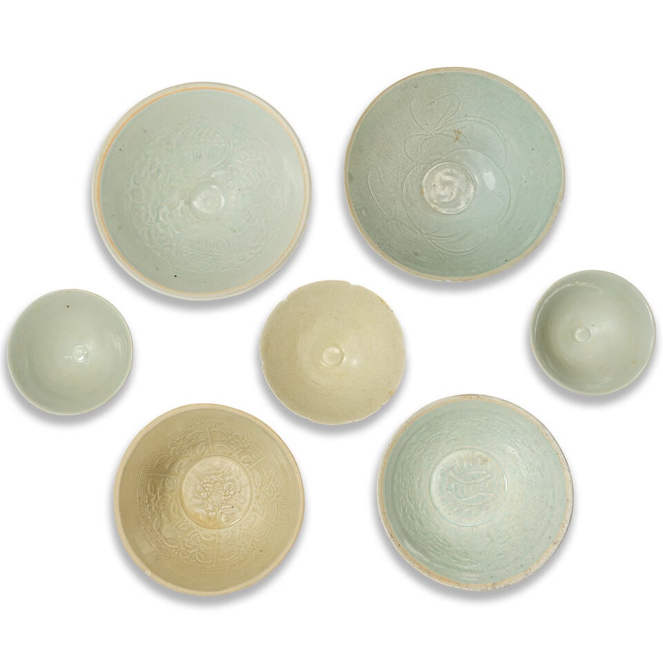 A GROUP OF SEVEN QINGBAI BOWLS Song Dynasty (7) - 2