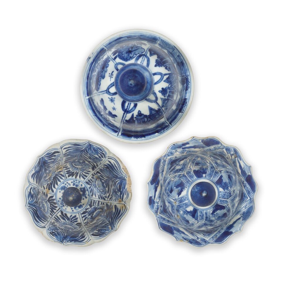 A STUDY COLLECTION OF SHIPWRECK PORCELAIN 17th to 18th century (7) - 2