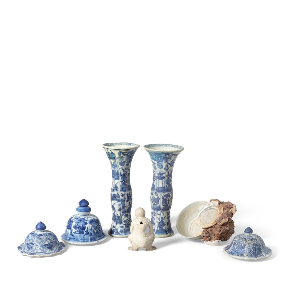 A STUDY COLLECTION OF SHIPWRECK PORCELAIN 17th to 18th century (7) - 3