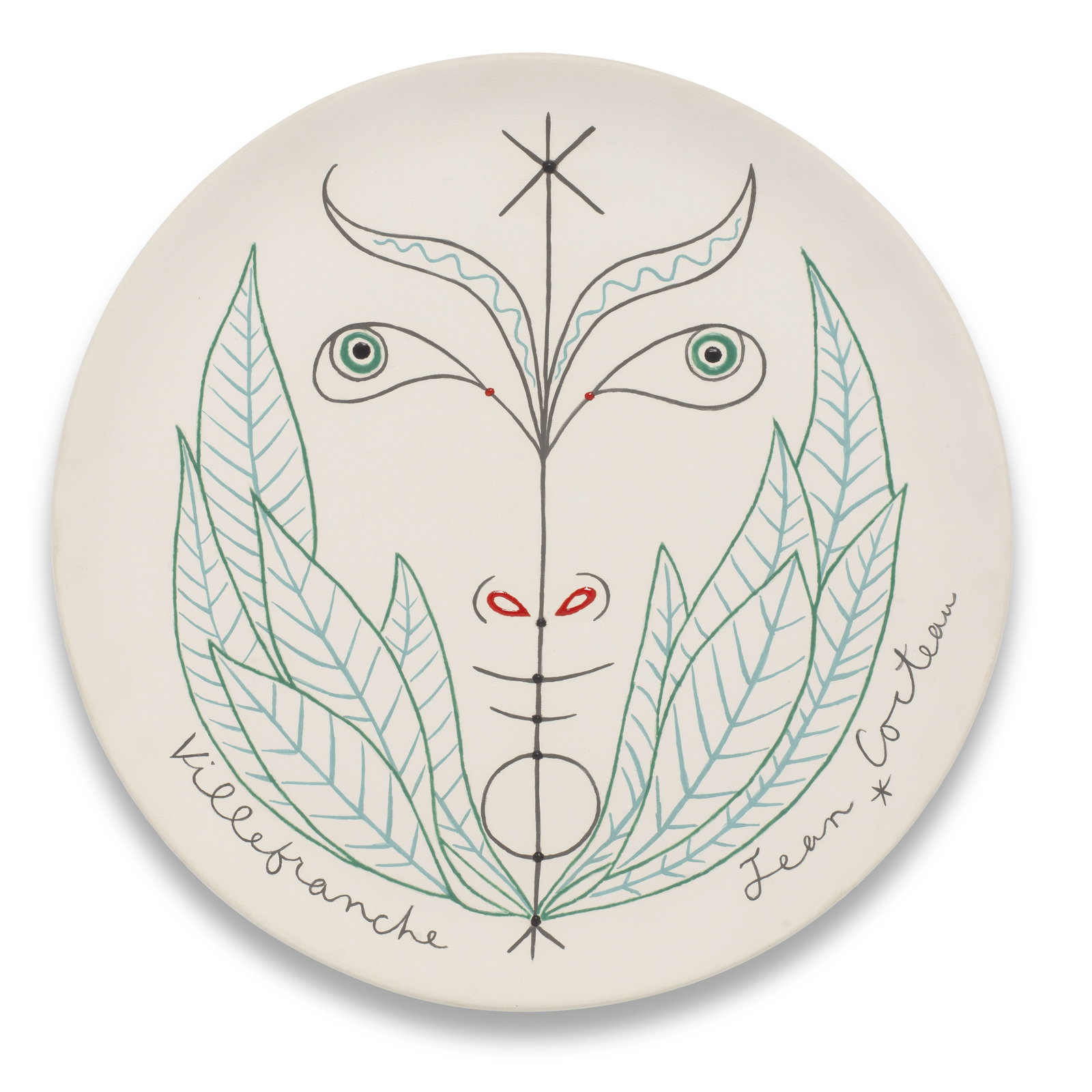 Jean Cocteau (French, 1889-1963) Vertumnus (Dieu des jardins) signed Jean Cocteau / Villefranche... (1 of 1)