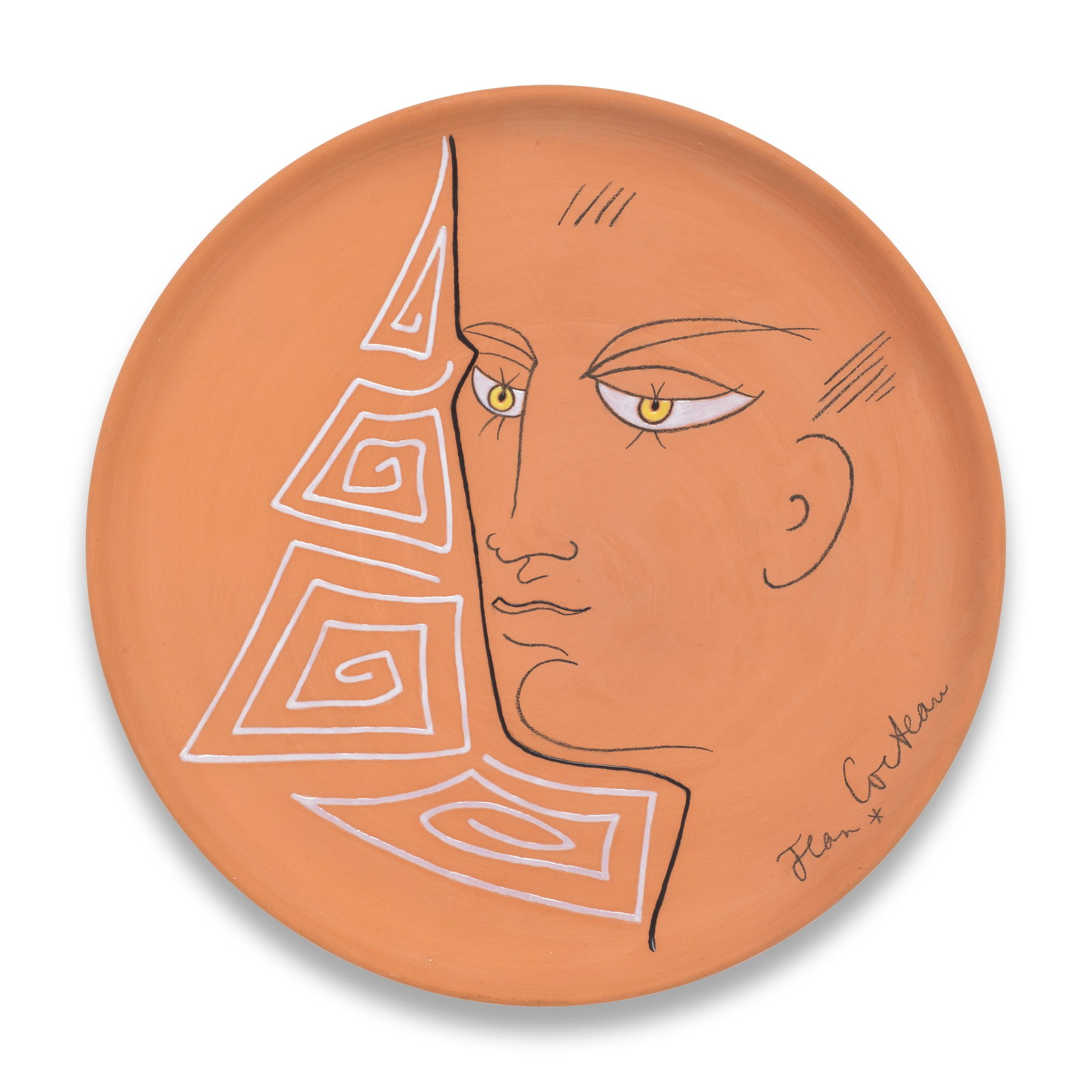 Jean Cocteau (French, 1889-1963) Le Penseur signed Jean Cocteau; marked and numbered Éditio... (1 of 1)