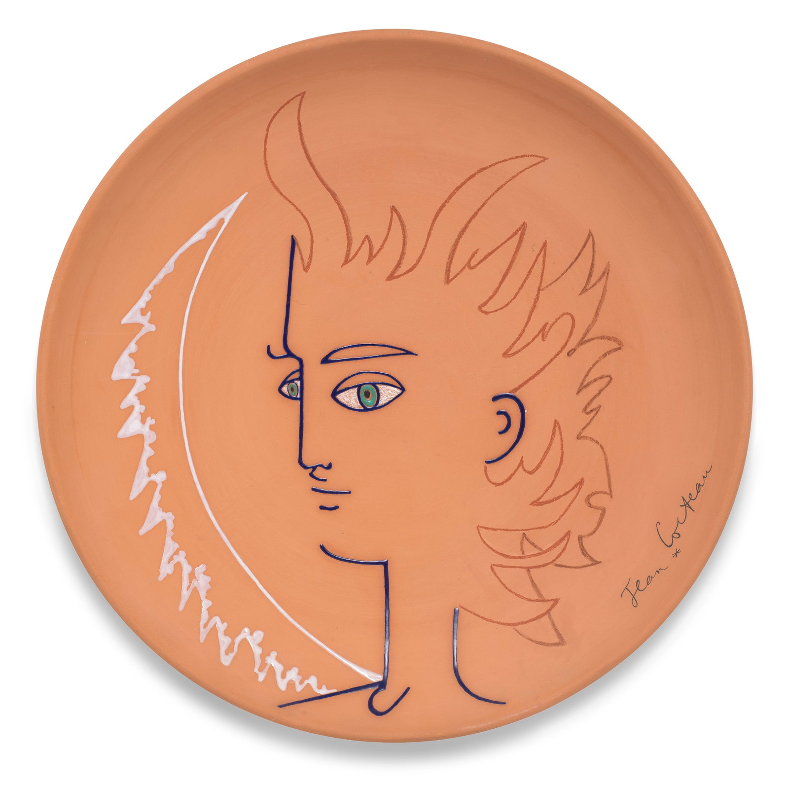 Jean Cocteau (French, 1889-1963) L'archange signed Jean Cocteau; marked and numbered Edition ori... (1 of 1)