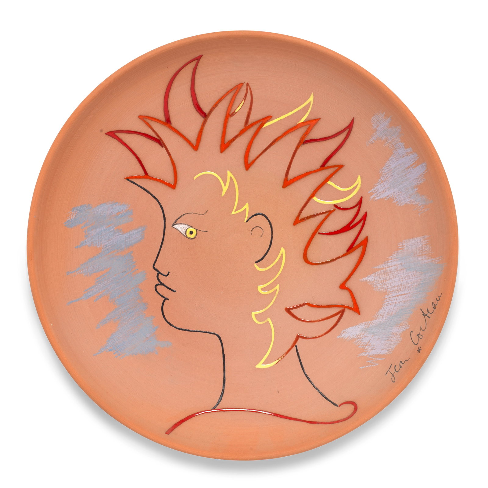 Jean Cocteau (French, 1889-1963) J'emporterai le feu signed Jean Cocteau; marked and numbered &#... (1 of 1)
