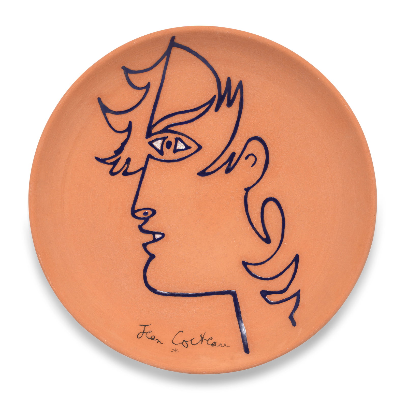 Jean Cocteau (French, 1889-1963) Coup de vent signed Jean Cocteau; marked and numbered Édi... (1 of 1)