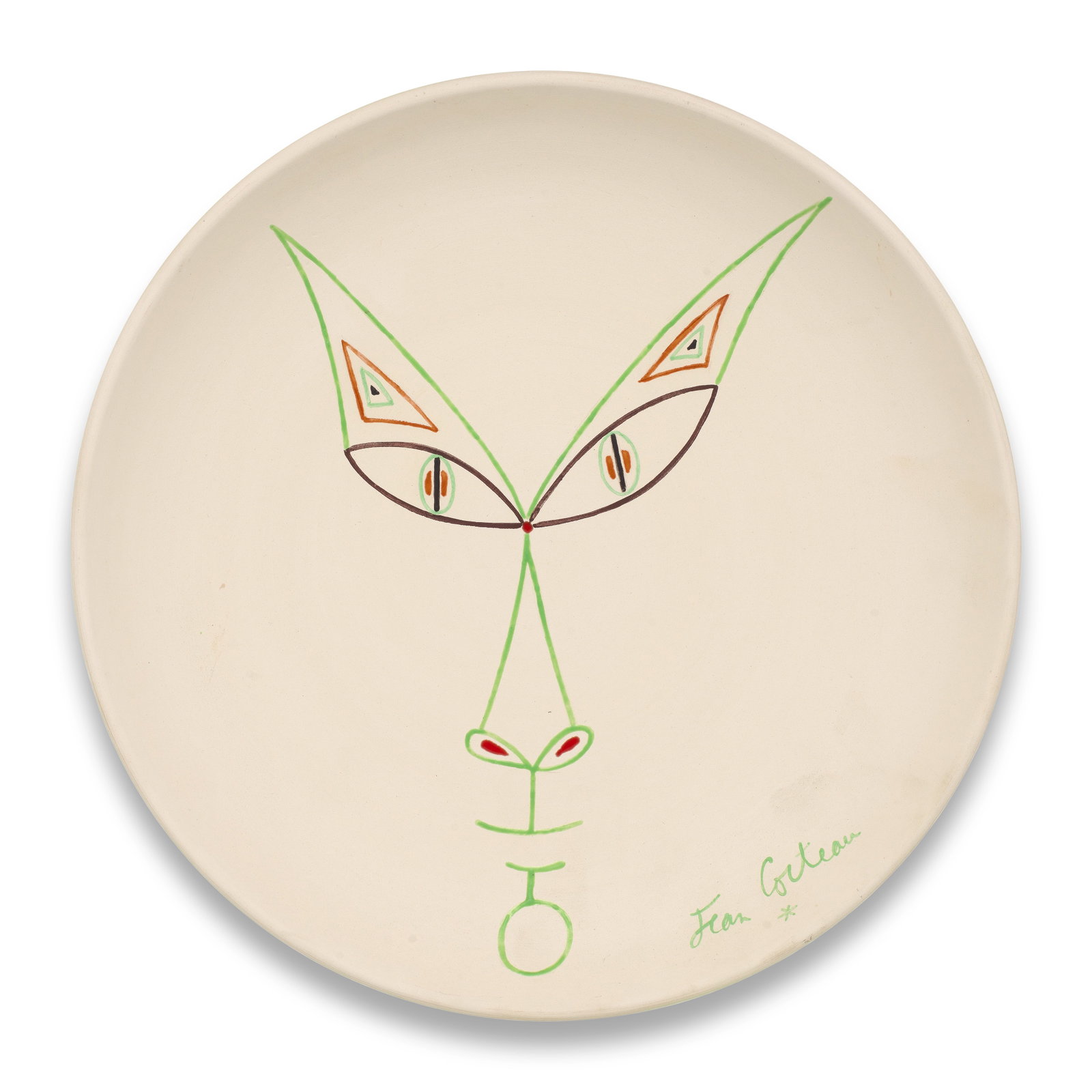 Jean Cocteau (French, 1889-1963) Lépidoptère signed Jean Cocteau; marked and numbered ... (1 of 1)