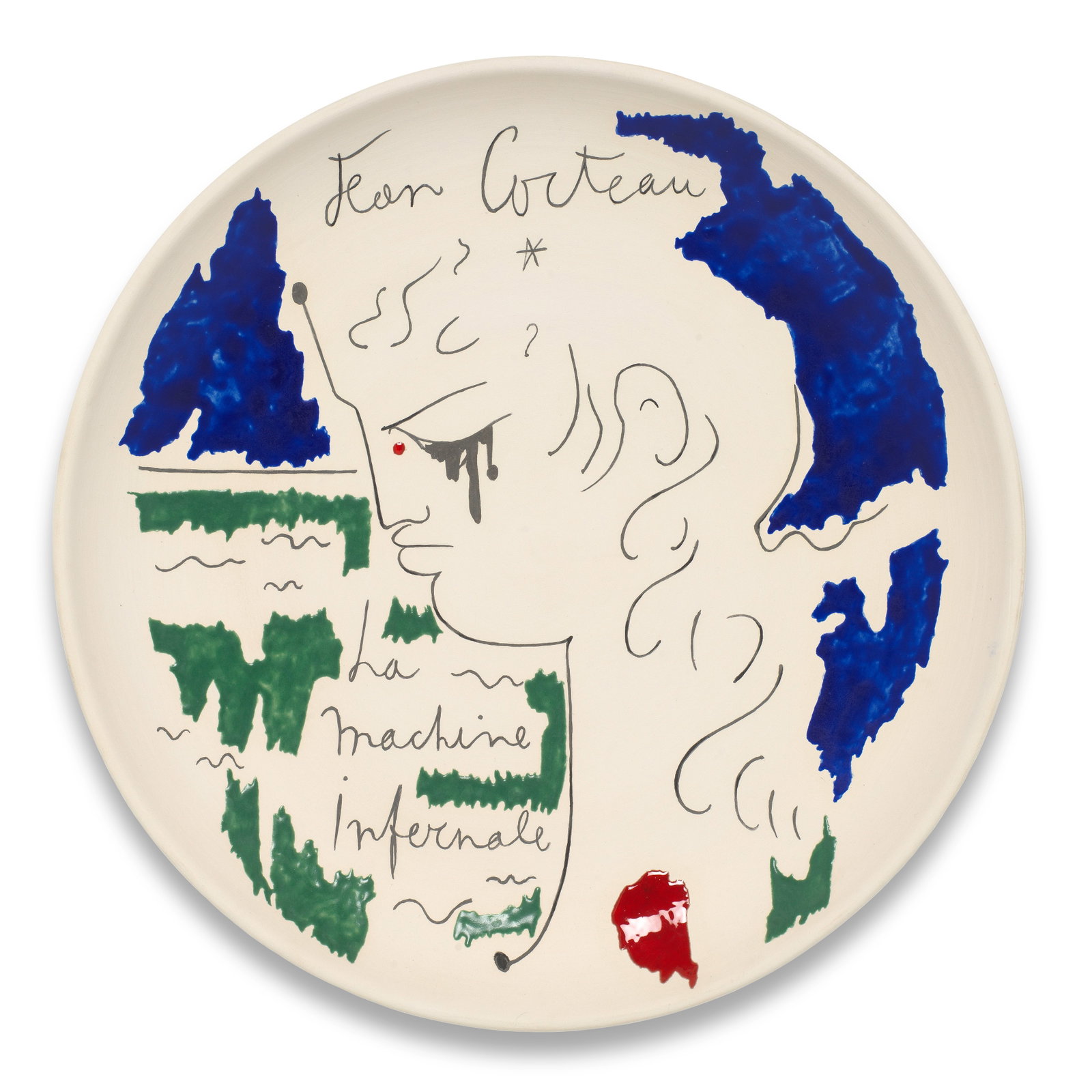 Jean Cocteau (French, 1889-1963) La Machine infernale signed and titled Jean Cocteau / La machin... (1 of 1)