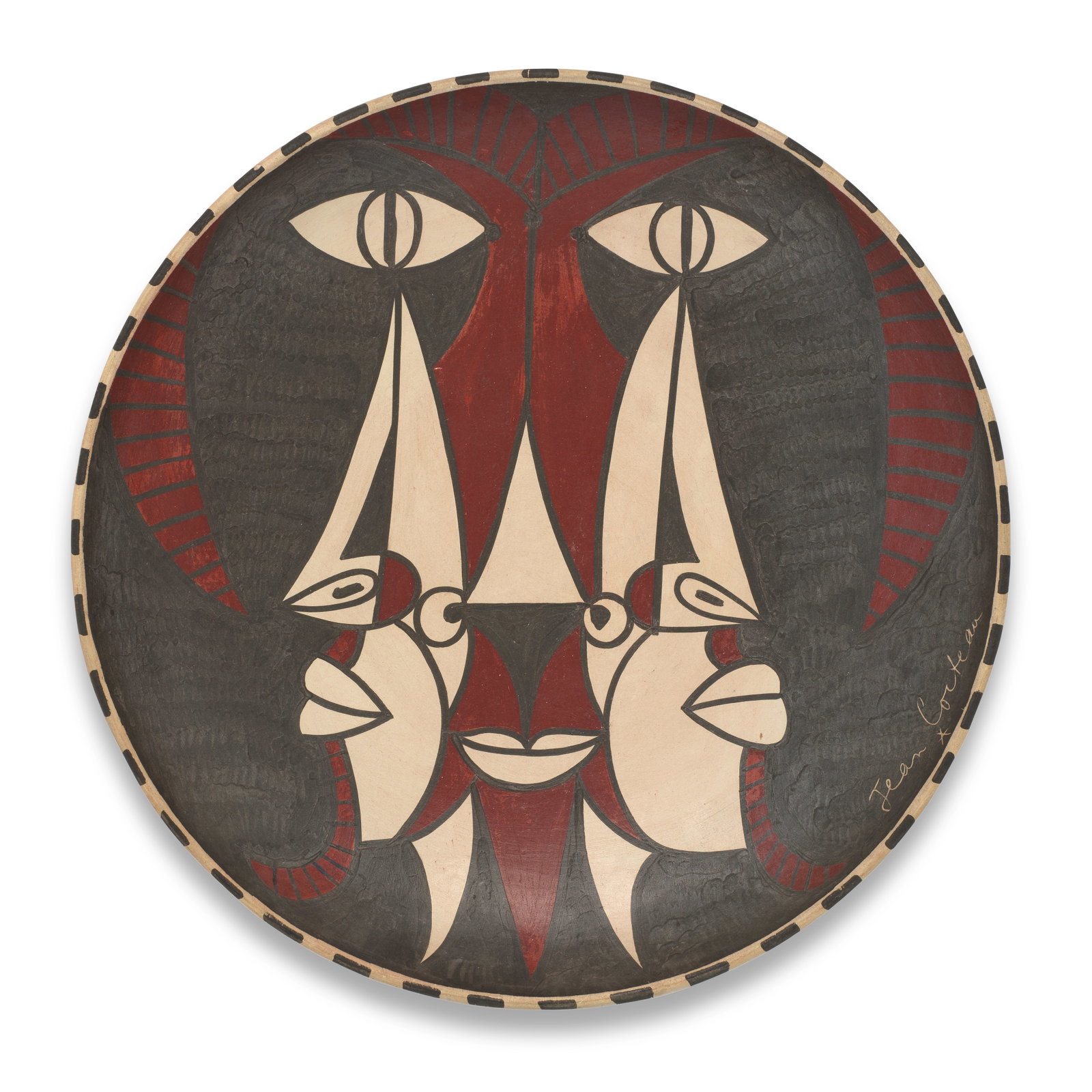 Jean Cocteau (French, 1889-1963) Bouc Trois Faces signed Jean Cocteau; marked and numbered É... (1 of 1)
